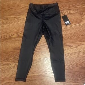 90 Degree By Reflex Faux Leather Leggings